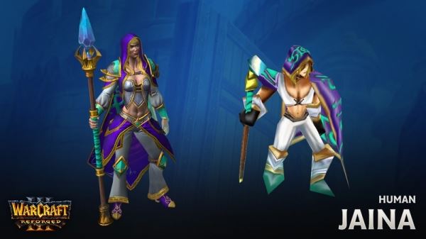 Blizzard показала, как изменились модели Артаса, Джайны и Мурадина в Warcraft III: Reforged