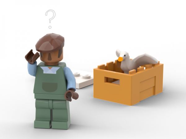 LEGO может выпустить набор по Untitled Goose Game