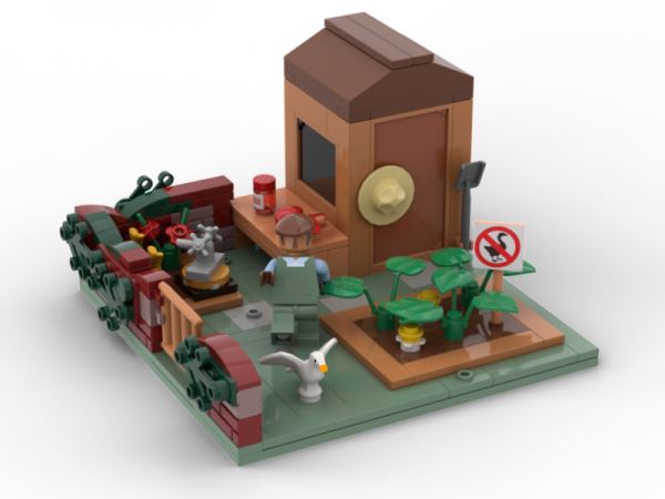 LEGO может выпустить набор по Untitled Goose Game