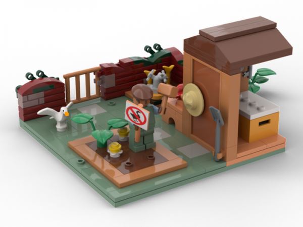 LEGO может выпустить набор по Untitled Goose Game