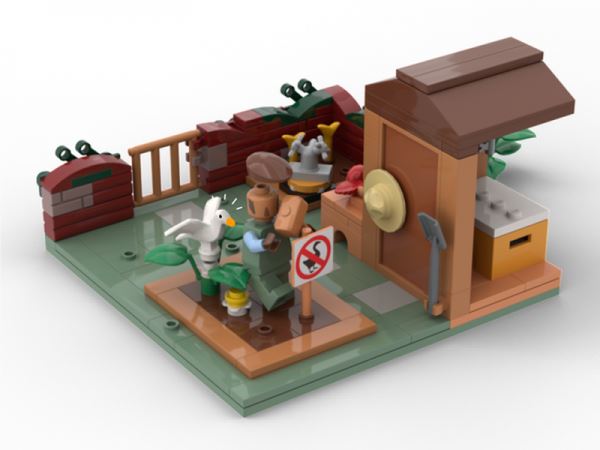 LEGO может выпустить набор по Untitled Goose Game