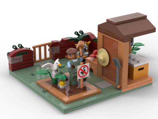 LEGO может выпустить набор по Untitled Goose Game